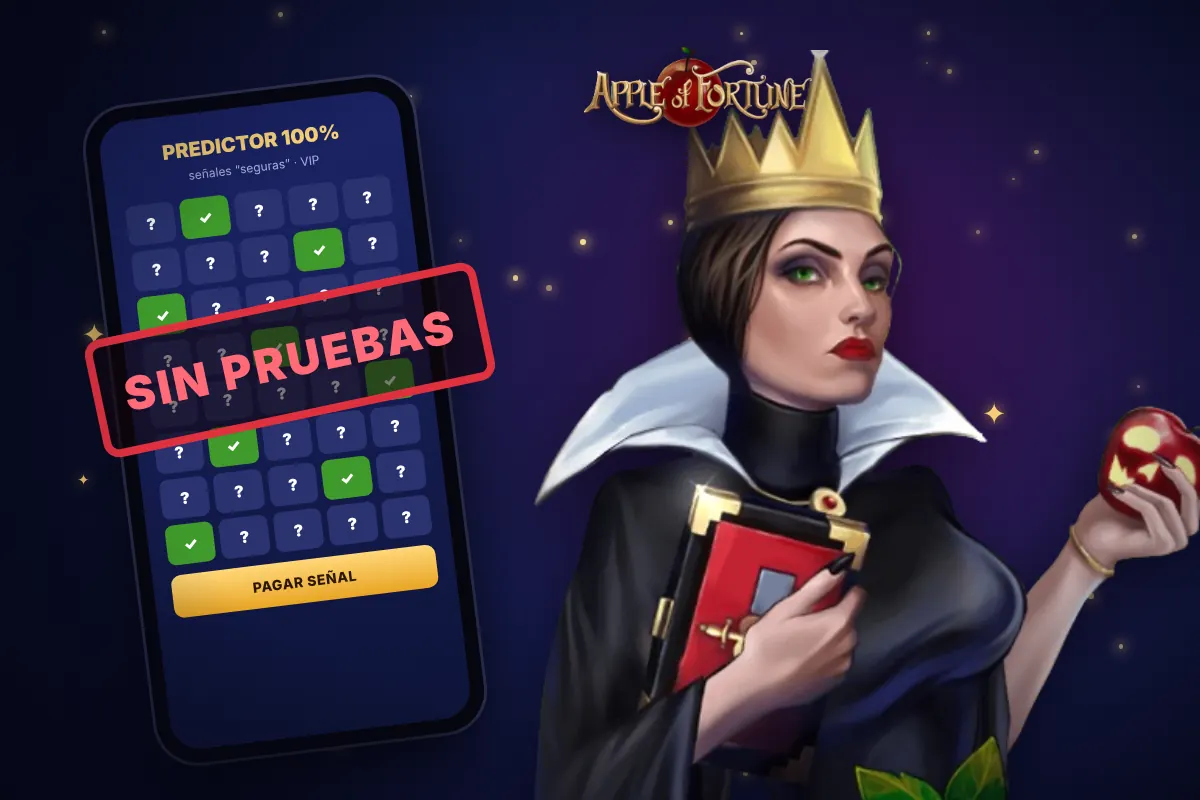 Apple of Fortune predictor: aplicación de señales sin pruebas verificables